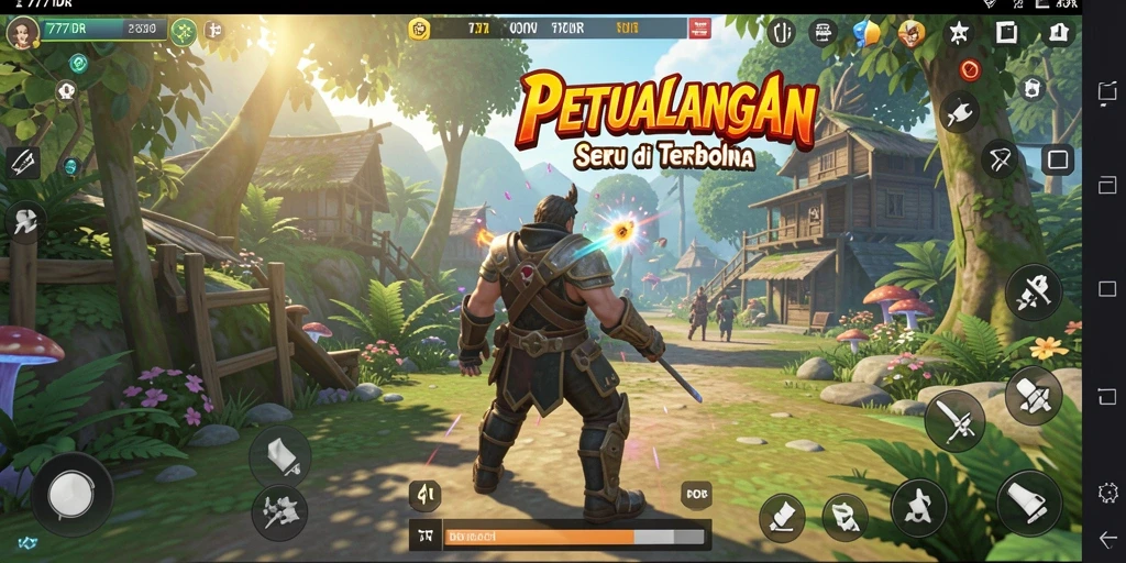 Screenshot utama 777IDR menampilkan petualangan seru di dunia terbuka.