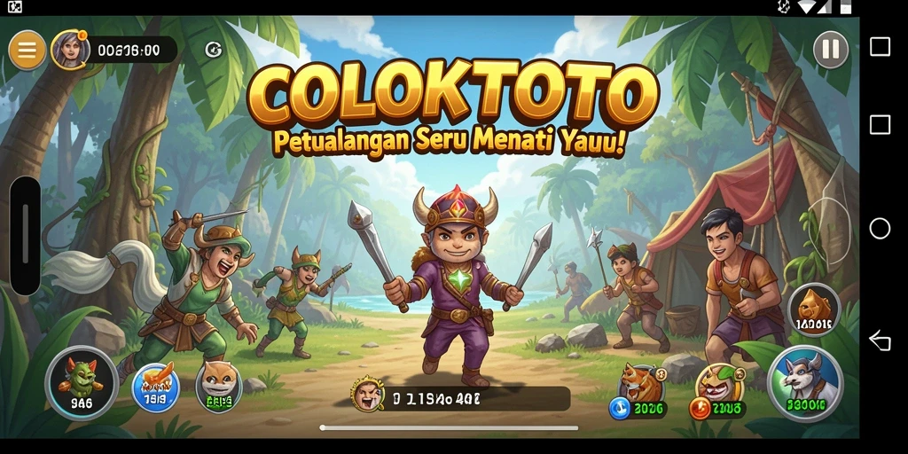 Gameplay COLOKTOTO yang seru dalam petualangan mengasyikkan.