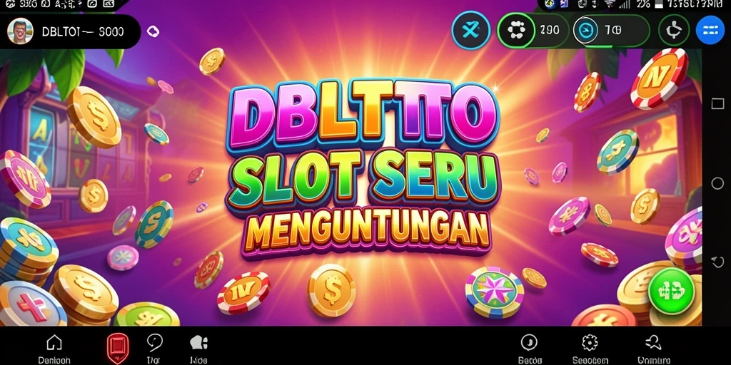 Screenshot utama DBLTOTO menampilkan pengalaman bermain slot yang mengasyikkan.