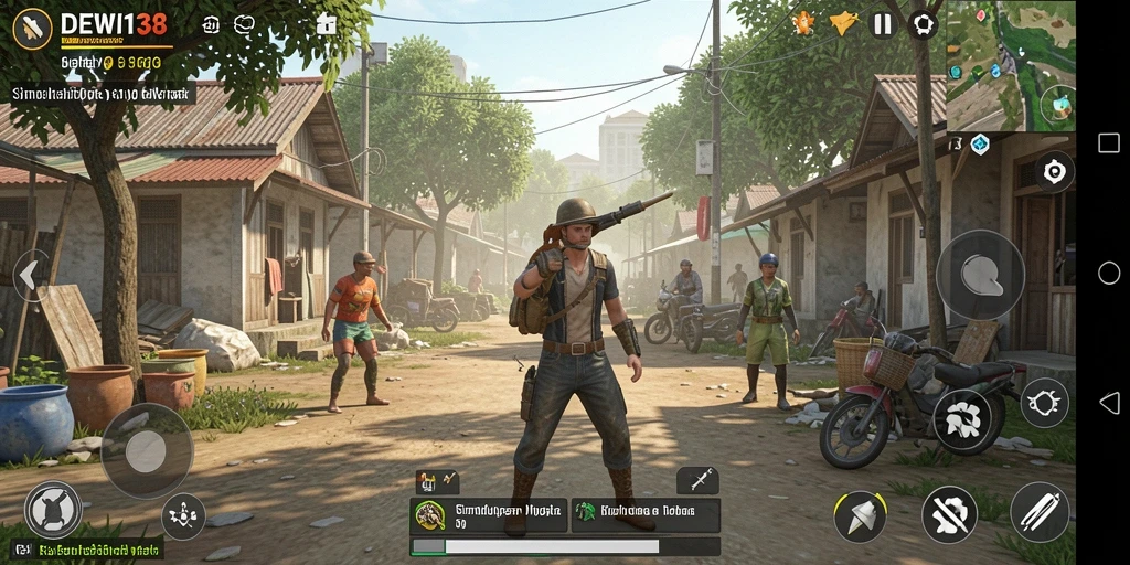 Tampilan gameplay yang menarik dan interaktif di DEWI138.