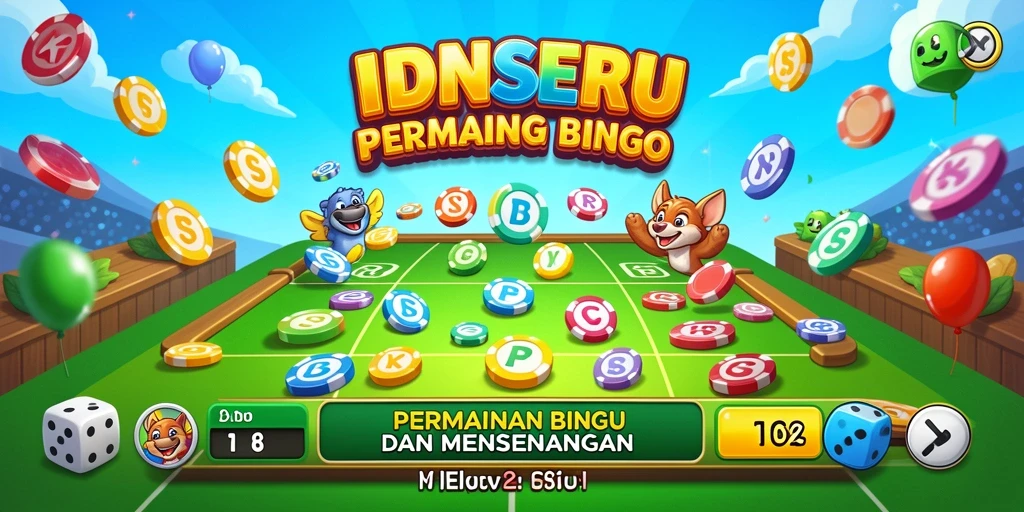 Screenshot gameplay IDNSERU saat bermain Bingo seru.