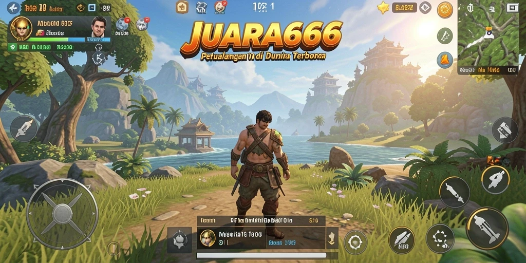 Gameplay JUARA666 yang menawan di dunia terbuka.