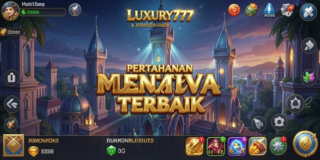 Tampilan menarik dari gameplay <strong>LUXURY777</strong> di Tower Defense.