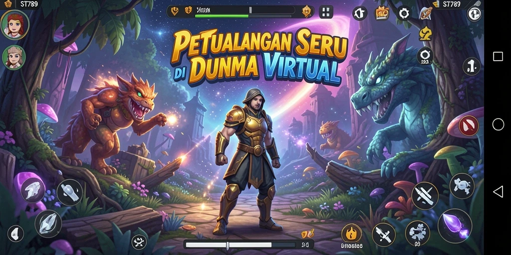 Gameplay ST789 yang mendebarkan penuh dengan petualangan dan tantangan.
